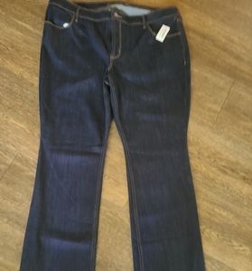 Nwt old navy kicker boot cut mid rise size 18